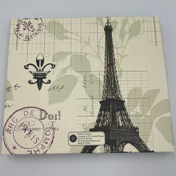Paris Eiffel Tower Note Pad Sticky Notes Calendar Organizer Note Pad Paper - Picture 1 of 4